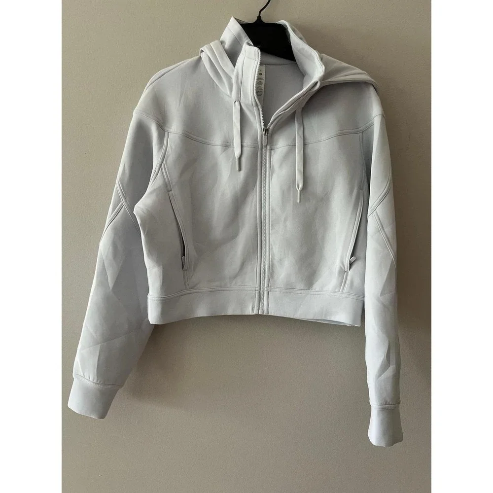 Lululemon Rogue Renegade Zip Hoodie Size 6 Alpine White